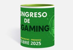 la taza del III Congreso de Podgaming