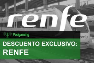 Renfe colabora con el Congreso de Podgaming ofreciendo un descuento