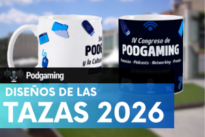 Presentamos las tazas Podgaming 2026